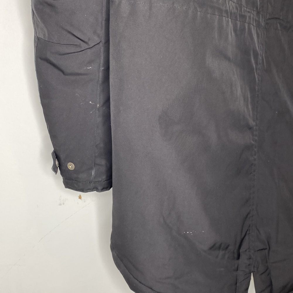 Old Navy Black Faux Fur Parka: Size Medium - Picture 9 of 13